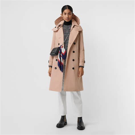 burberry taffeta chalk pink|burberry trench coat women.